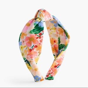 NWT Rifle Paper Co. Knotted Headband Marguerite